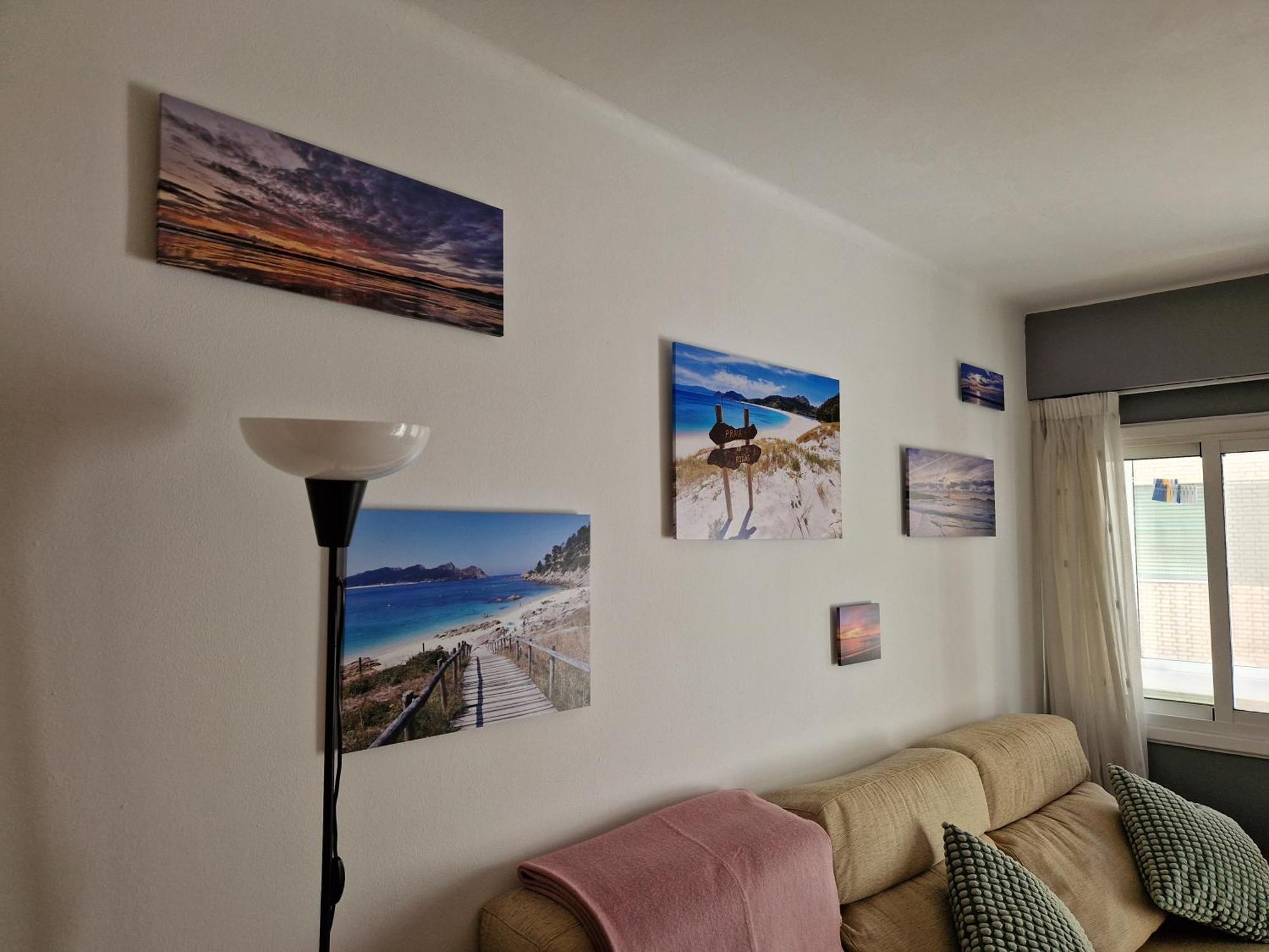 Apartamento Playa Bouzas - Vigo - Parking Free Bagian luar foto