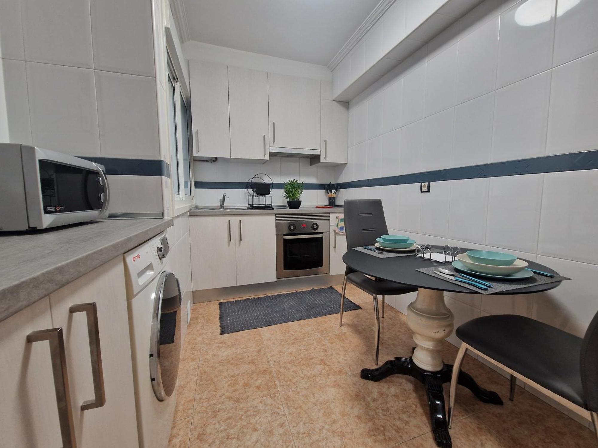 Apartamento Playa Bouzas - Vigo - Parking Free Bagian luar foto